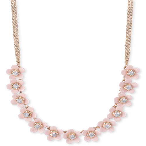 

Girls Rhinestud Flower Necklace - Multi - The Children's Place