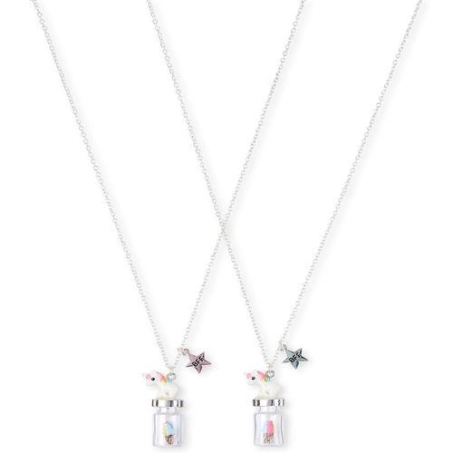 

Girls Shakey Unicorn Bff Necklace 2-Pack - Multi - The Children's Place