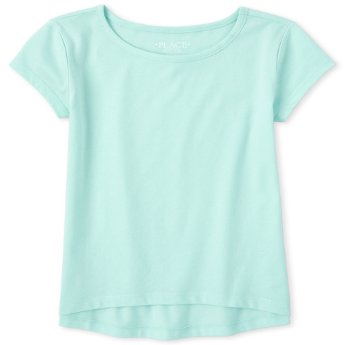 

Girls Basic Layering Tee - Blue T-Shirt - The Children's Place