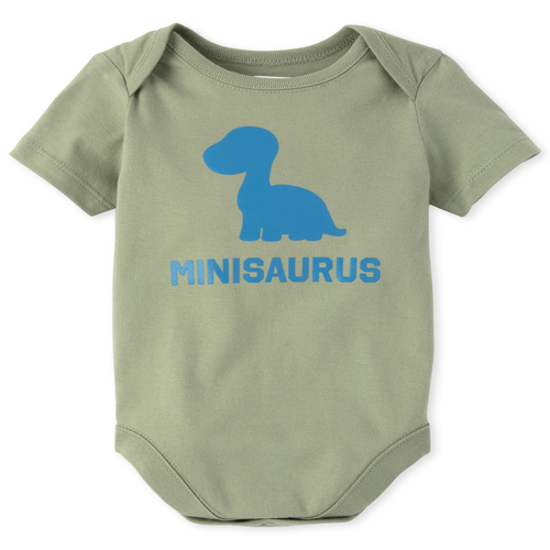 

Newborn Baby Boys Matching Family Dino Graphic Tee - Green T-Shirt - The Children's Place