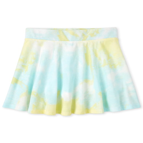

Girls Mix And Match Print Skort - Green - The Children's Place