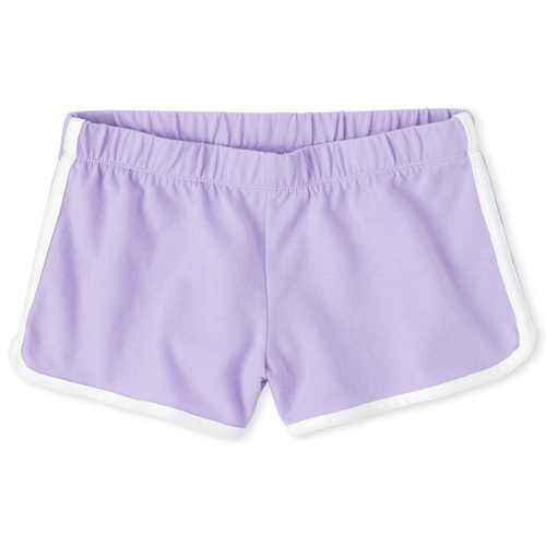 

Girls Mix And Match Dolphin Shorts - Purple - The Children's Place