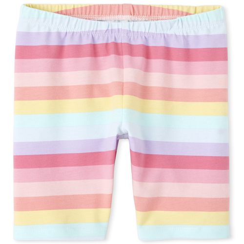 

Girls Mix And Match Print Bike Shorts - Orange - The Children's Place