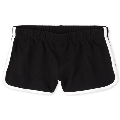 

Girls Mix And Match Dolphin Shorts - Black - The Children's Place