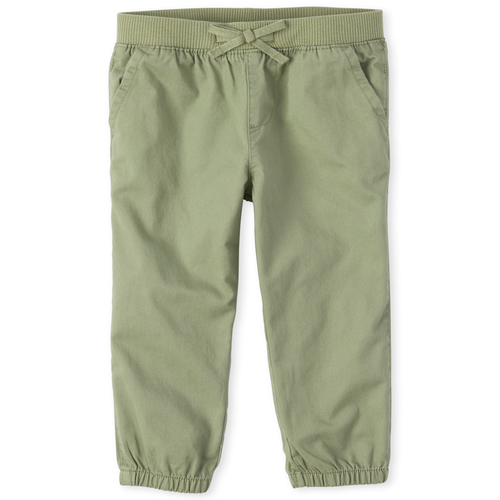 

Baby Girls Baby And Toddler Pull On Beach Pants - Green - The Children's Place