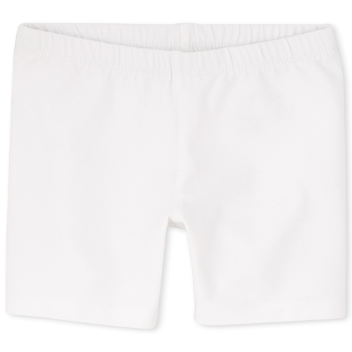 

s Baby And Toddler Mix And Match Bike Shorts - White - The Children's Place