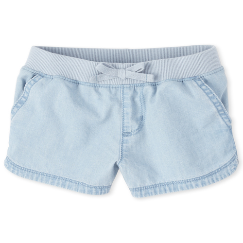 

s Baby And Toddler Pull On Denim Shorts - The Children's Place