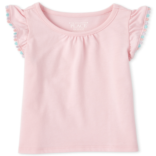 

s Baby And Toddler Tassel Top - Pink - The Children's Place