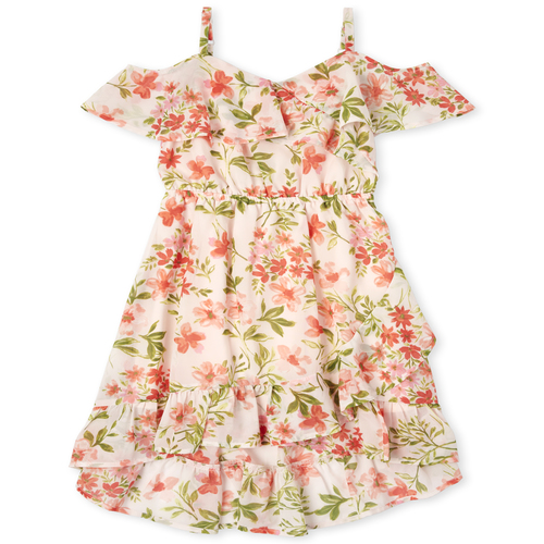 The Children/'s Place Big Girls/' Short Sleeve Ruffle Nightgown