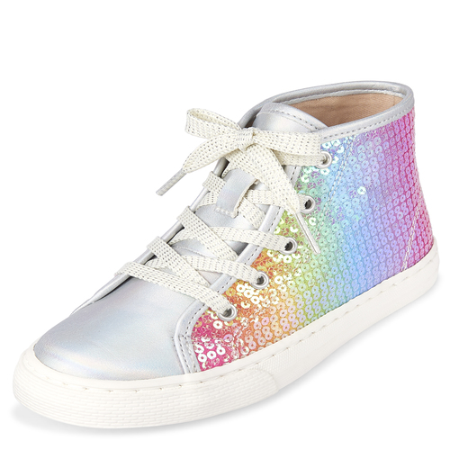 children's place rainbow shoes