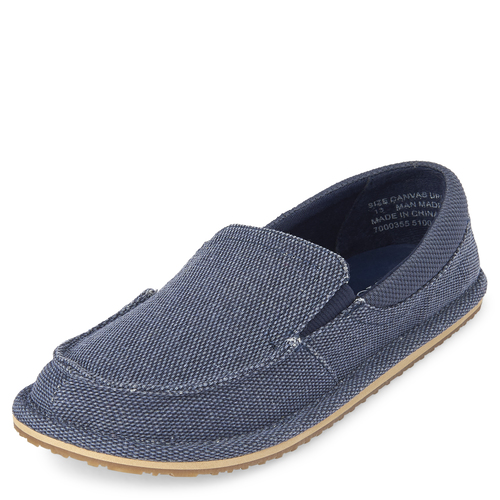 

s Boys Slip On Loafers - Blue - The Children's Place