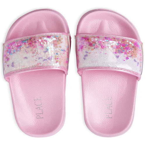

Girls Shakey Slides - Pink Sandals - The Children's Place