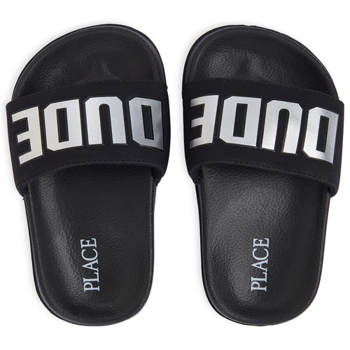 

Boys Boys Dude Slides - Black Sandals - The Children's Place