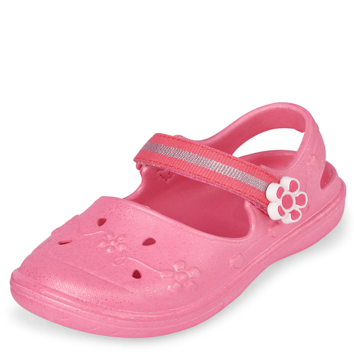 

s Toddler Glitter Flower Tie Dye Water Shoes - Pink - The Children's Place
