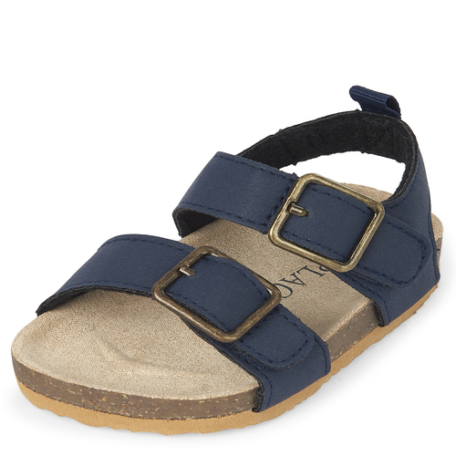 

Newborn Baby Boys Sandals - Blue - The Children's Place