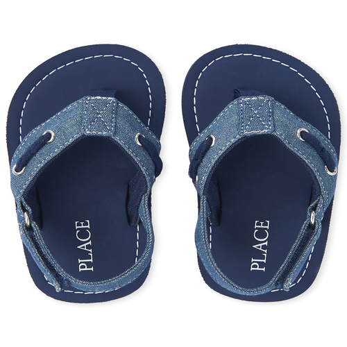 

s Toddler Boys Flip Flops - Blue - The Children's Place