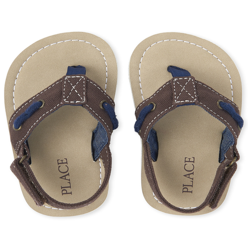 

s Toddler Boys Flip Flops - Brown - The Children's Place