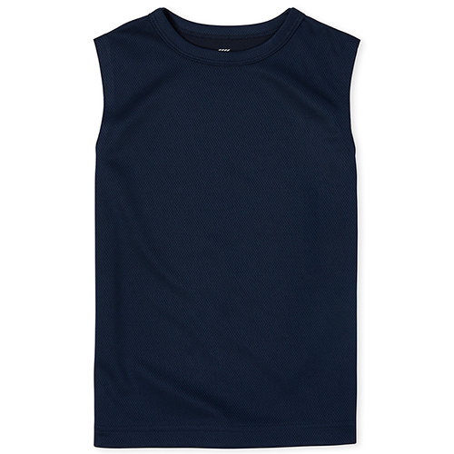 

s Boys Mix And Match Mesh Muscle Tank Top - Blue - The Children's Place