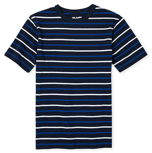 

Boys Boys Striped Top - Blue - The Children's Place