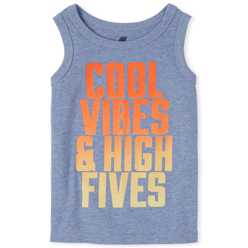 

Boys Boys Mix And Match Graphic Tank Top - Blue - The Children's Place