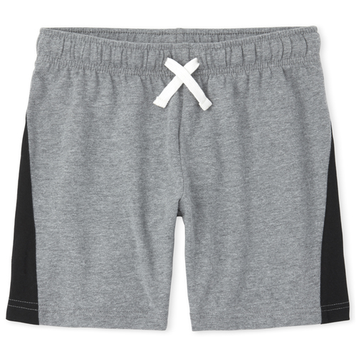 

Boys Boys Mix And Match Side Stripe Basketball Shorts - Gray - The Children's Place