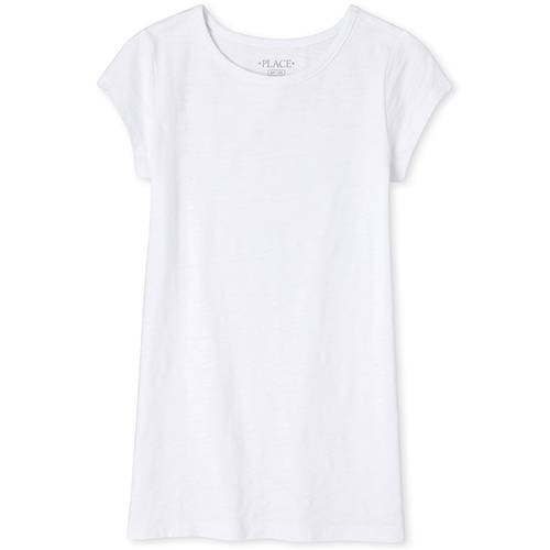 

Girls Tunic Top - White - The Children's Place