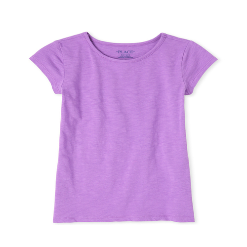 

Girls Tunic Top - Purple - The Children's Place