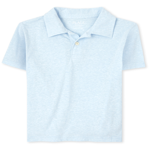 

s Boys Jersey Polo - Blue - The Children's Place