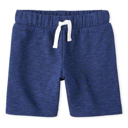 

s Boys Marled French Terry Shorts - Blue - The Children's Place