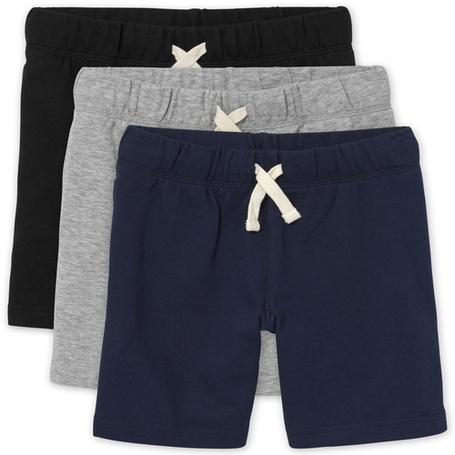 

s Boys French Terry Shorts 3-Pack - Multi - The Children's Place