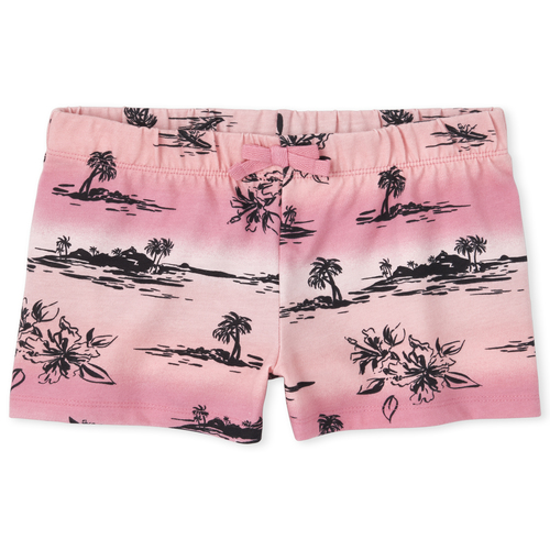 

Girls Mix And Match Print Shorts - Black - The Children's Place