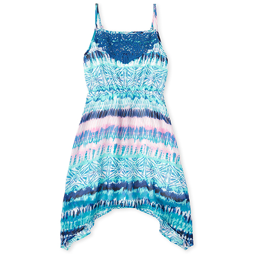 children's place blue dress