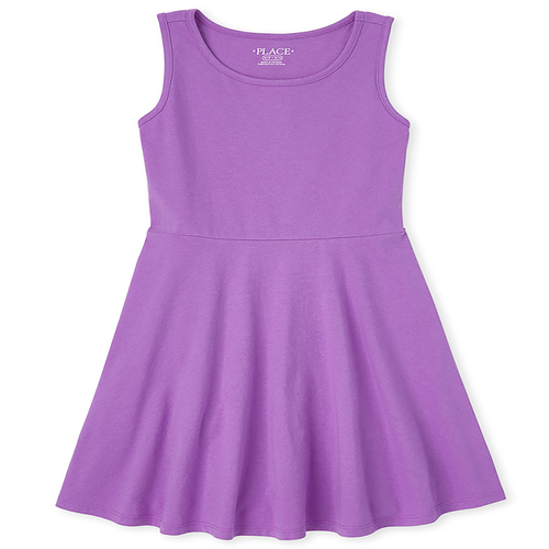 

Girls Tank Dress - Purple - The Children's Place