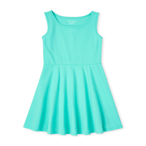 

Girls Tank Dress - Blue - The Children's Place