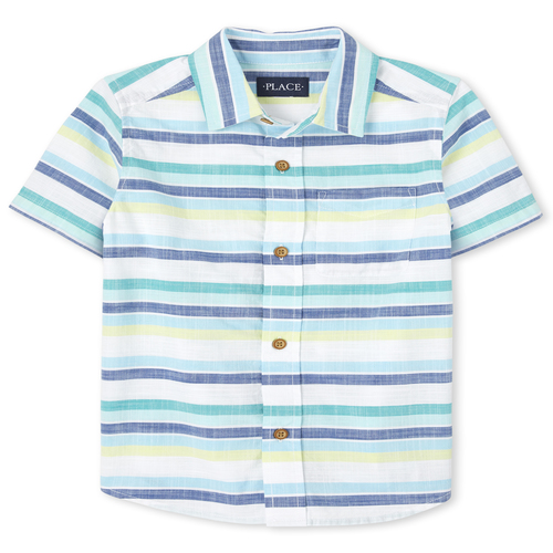 s Boys Dad And Me Striped Chambray Matching Button Down Shirt - White - The Children's Place
s Boys Dad And Me Striped Chambray Matching Button Down Shirt - White - The Children's Place