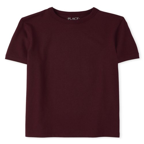 

Boys Boys Basic Layering Tee - Red T-Shirt - The Children's Place