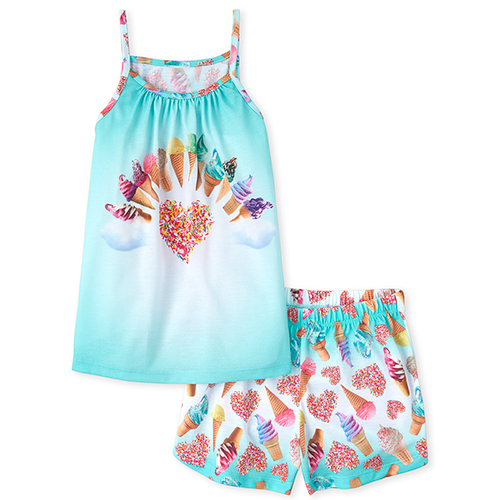 

s Ice Cream Pajamas - Blue - The Children's Place