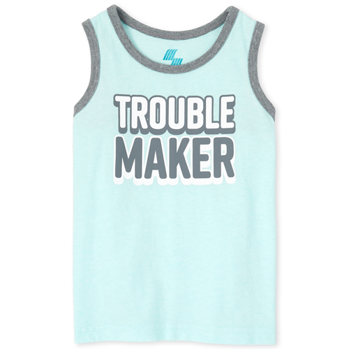 

s Baby And Toddler Boys Mix And Match Graphic Tank Top - Green - The Children's Place