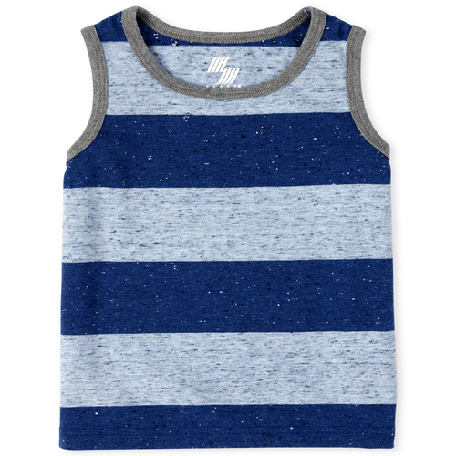 

s Baby And Toddler Boys Mix And Match Striped Tank Top - Blue - The Children's Place