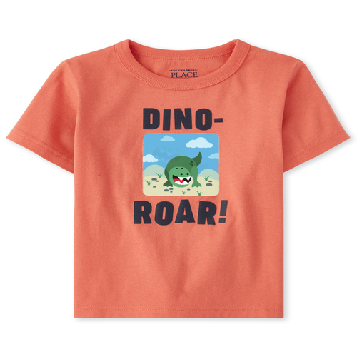 

s Baby And Toddler Boys Lenticular Top - Orange - The Children's Place
