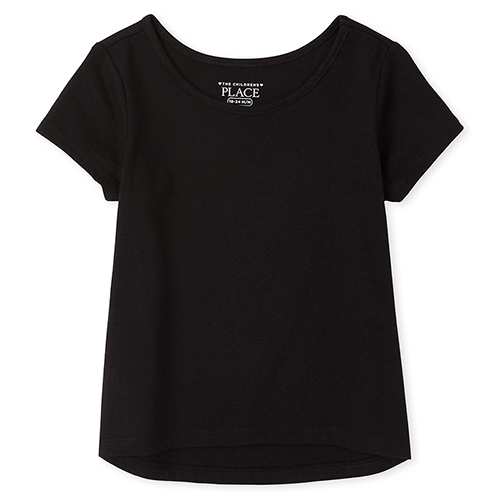 

s Baby And Toddler High Low Top - Black - The Children's Place