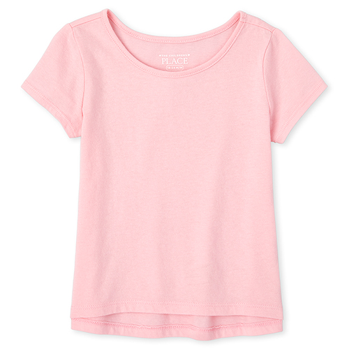 

s Baby And Toddler High Low Top - Pink - The Children's Place