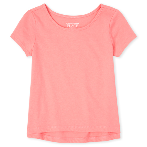 

s Baby And Toddler High Low Top - Orange - The Children's Place