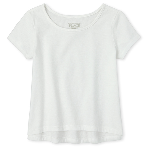 

s Baby And Toddler High Low Top - White - The Children's Place