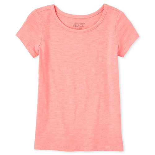 

s Baby And Toddler Tunic Top - Orange - The Children's Place