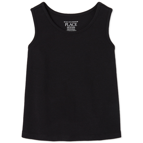 

s Baby And Toddler Tank Top - Black - The Children's Place