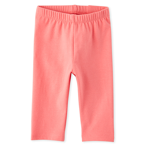 

Baby Girls Baby And Toddler Capri Leggings - Orange - The Children's Place