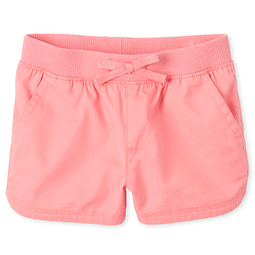 

s Baby And Toddler Pull On Shorts - Pink - The Children's Place