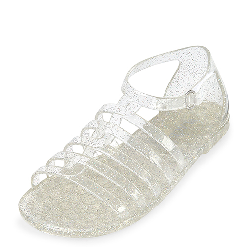 

Girls Jelly Sandals - Metallic - The Children's Place