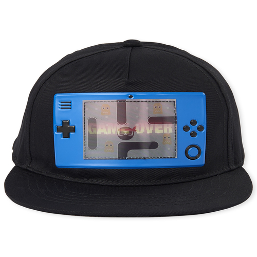 

Boys Boys Lenticular Video Game Baseball Hat - Black - The Children's Place